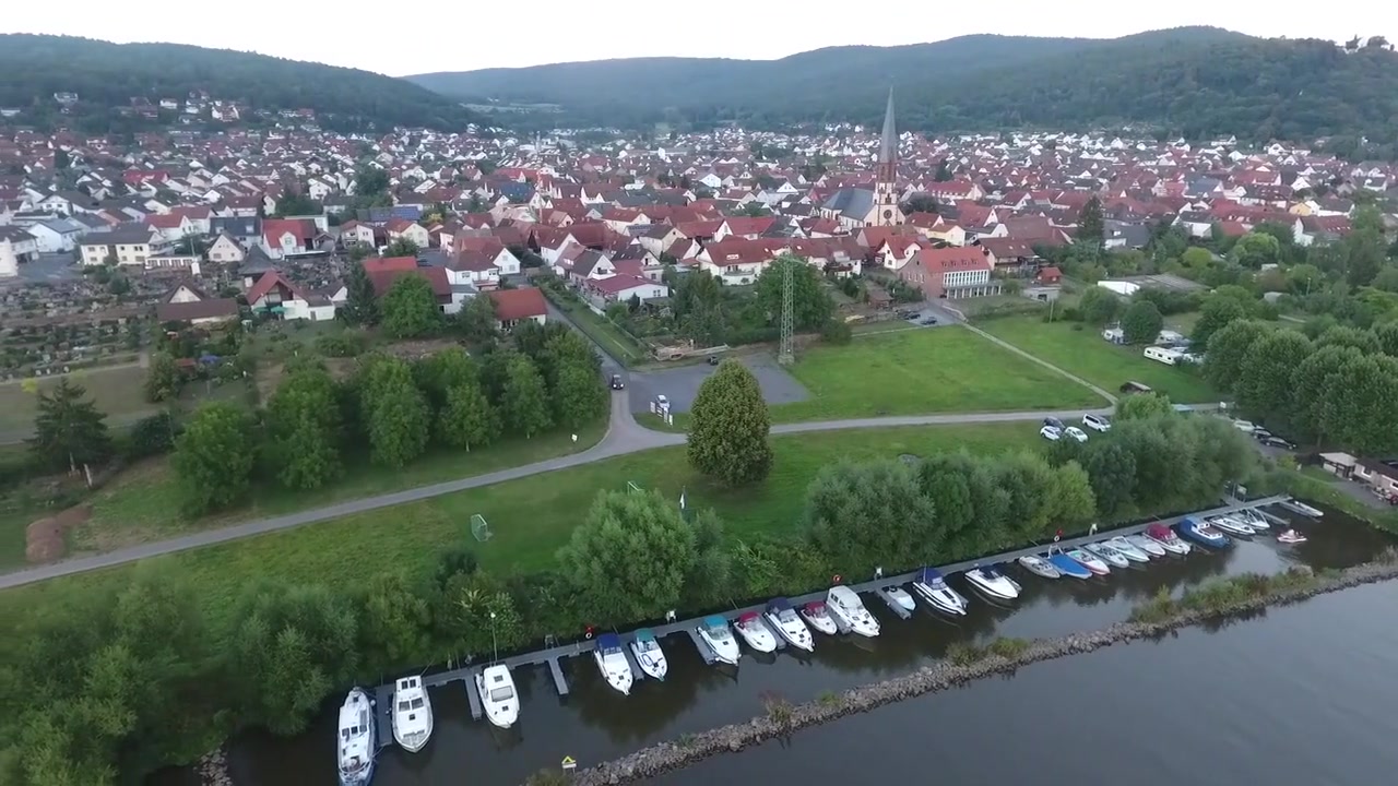Hafenanlage der Heubacher Bootsfreunde